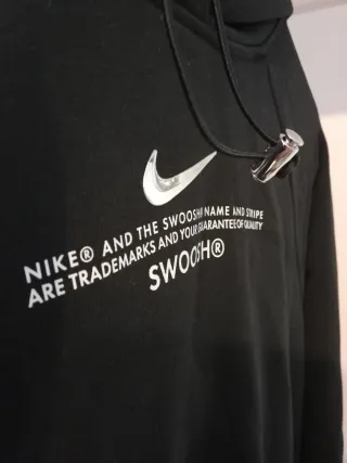 Sudadera Nike Negra Mujer