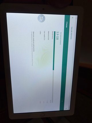 Tablet LG 512 GB Blanca