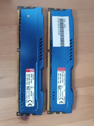 2x Kingston 8GB DDR4 RAM