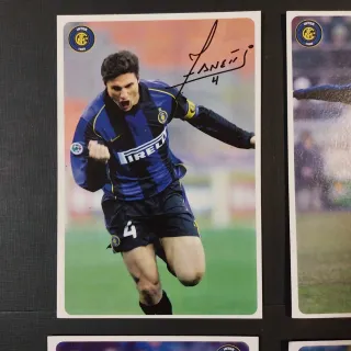 Cartoline Calcio Inter - Giocatori Autografati