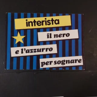 Cartoline Calcio Inter - Giocatori Autografati