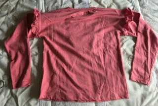 Camiseta/Sudadera rosa con mariposa