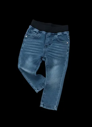 2 Calças Jeans 9-12 Meses 3 Pommes