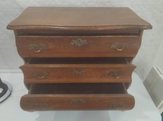 Cómoda Roble Estilo Barroco