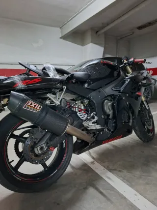 Yamaha R6 siniestro 2005