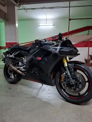 Yamaha R6 siniestro 2005