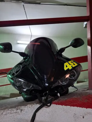 Yamaha R6 siniestro 2005