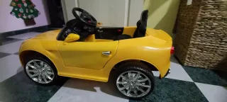 Coche Eléctrico Infantil Amarillo