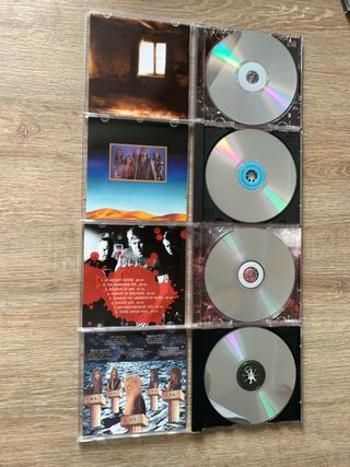 Lote 7 CDs Metal/Rock Progresivo