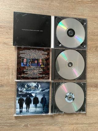 Lote 7 CDs Metal/Rock Progresivo