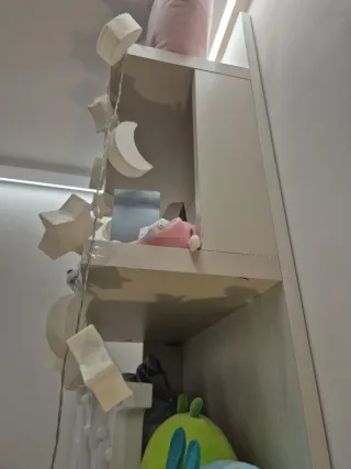 Estantería 3 baldas color madera clara