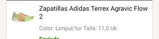 Zapatillas Adidas Terrex Trail Running