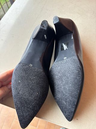 Décolleté nere punta