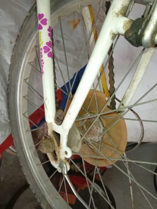 Bicicleta infantil niña rosa