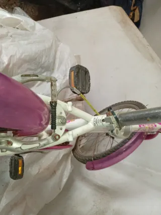 Bicicleta infantil niña rosa