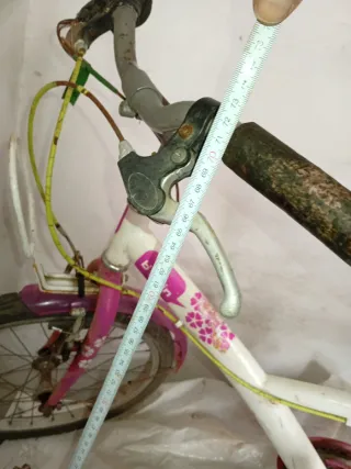Bicicleta infantil niña rosa