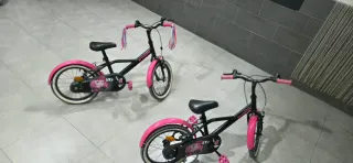 Bicicleta infantil rosa niño niña