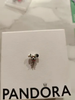 Charm Minnie Mouse Pandora Plata y Rojo