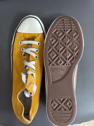 Converse All Star Bajas Mostaza
