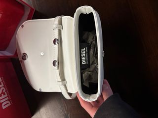 Borsa Diesel Donna Bianca Argento