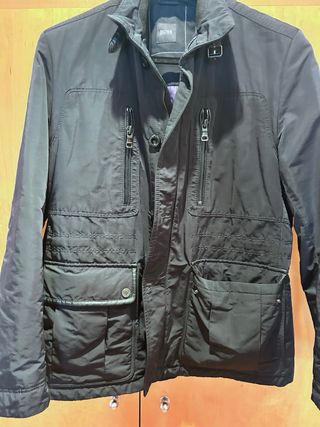 Chaqueta Hugo Boss Negra Hombre