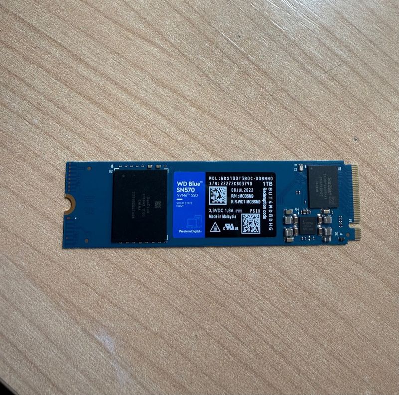 SSD WD Blue SN570 1TB M.2 NVMe afbeelding 2