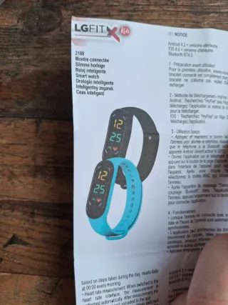 NUEVO Smartwatch LG LGFIT X Kids Negro y Azul