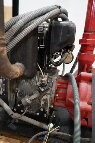 Grupo de presión eléctrico y gasolina