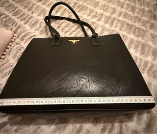 Bolso Piel Sintética Negro