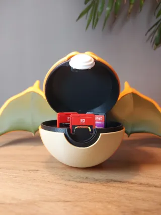 Charizard Ball - Nintendo Cartridge Holder