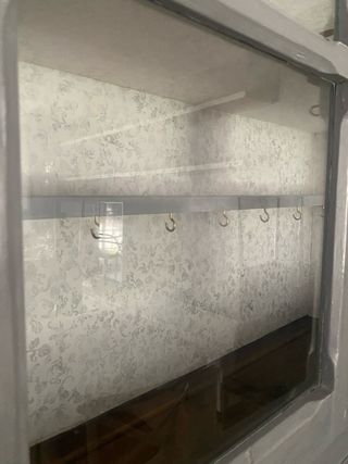 Mueble Alacena Cocina Vintage Gris