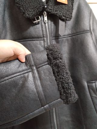 Chaqueta de cuero aviator Superdry