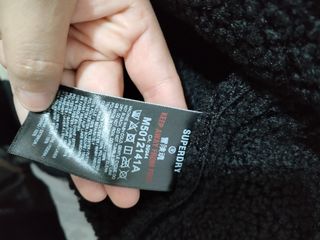 Chaqueta de cuero aviator Superdry