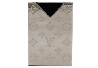 Portatarjetas Louis Vuitton Monogram Plateado