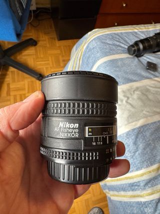 Objetivo Nikon AF Fisheye Nikkor 16 mm 1: 2,8 D