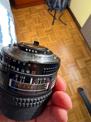 Objetivo Nikon AF Fisheye Nikkor 16 mm 1: 2,8 D