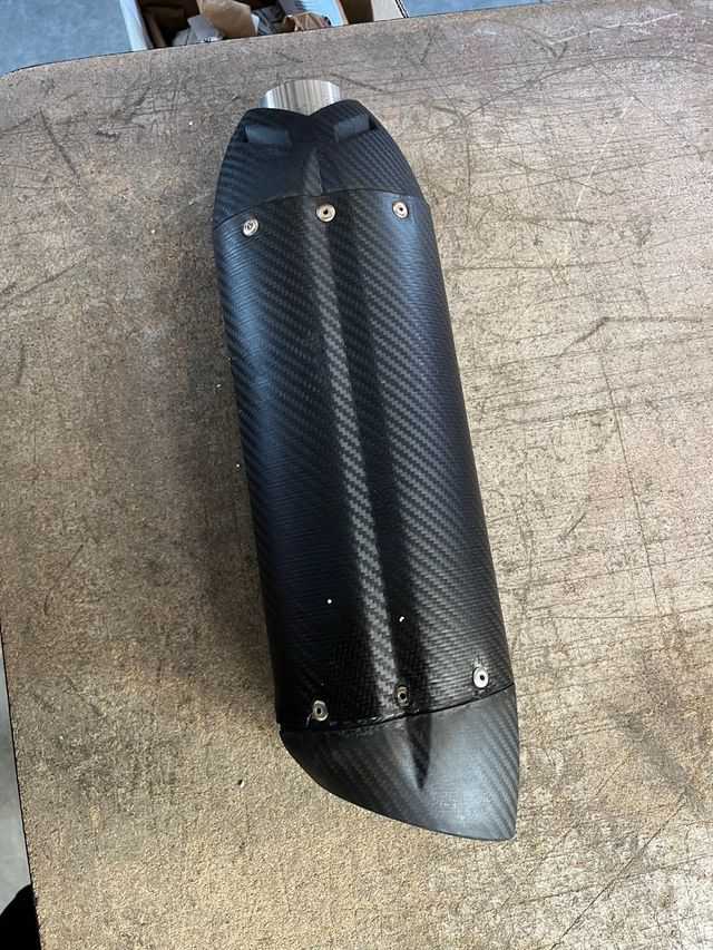 Silencioso MIVV Carbono Ø38mm