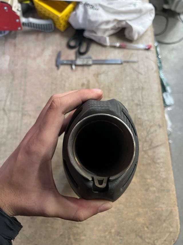 Silencioso MIVV Carbono Ø38mm