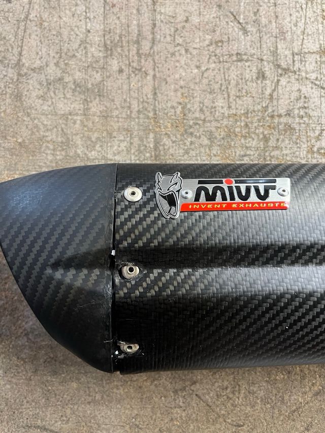 Silencioso MIVV Carbono Ø38mm