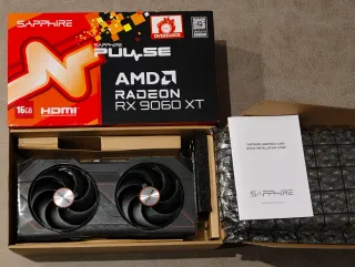 Tarjeta Gráfica Sapphire RX 9060 XT 16Gb OC