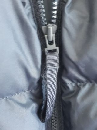 Abrigo acolchado Adidas azul