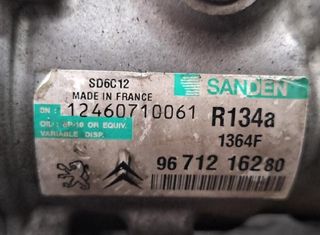 107243 9671216280 compresor peugeot partner kombi