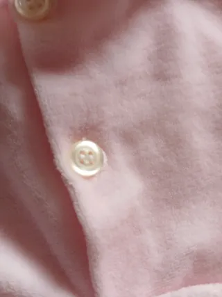 Pijama terciopelo niña rosa ideal bebe rebom