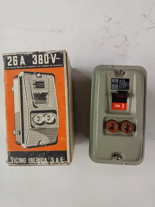 Interruptor Fusible Ticino Ibérica 26A 380V