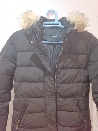 Chaqueta Invierno Mujer Talla S Negra