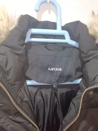 Chaqueta Invierno Mujer Talla S Negra