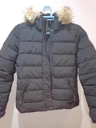 Chaqueta Invierno Mujer Talla S Negra