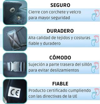 Cinturón de seguridad para embarazadas ajustable