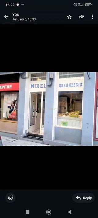 Local comercial en venta en Iztieta - Olibet en Errenteria