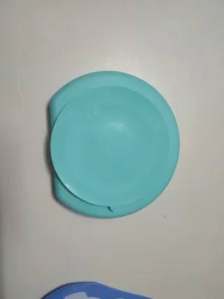 Plato de silicona para niños